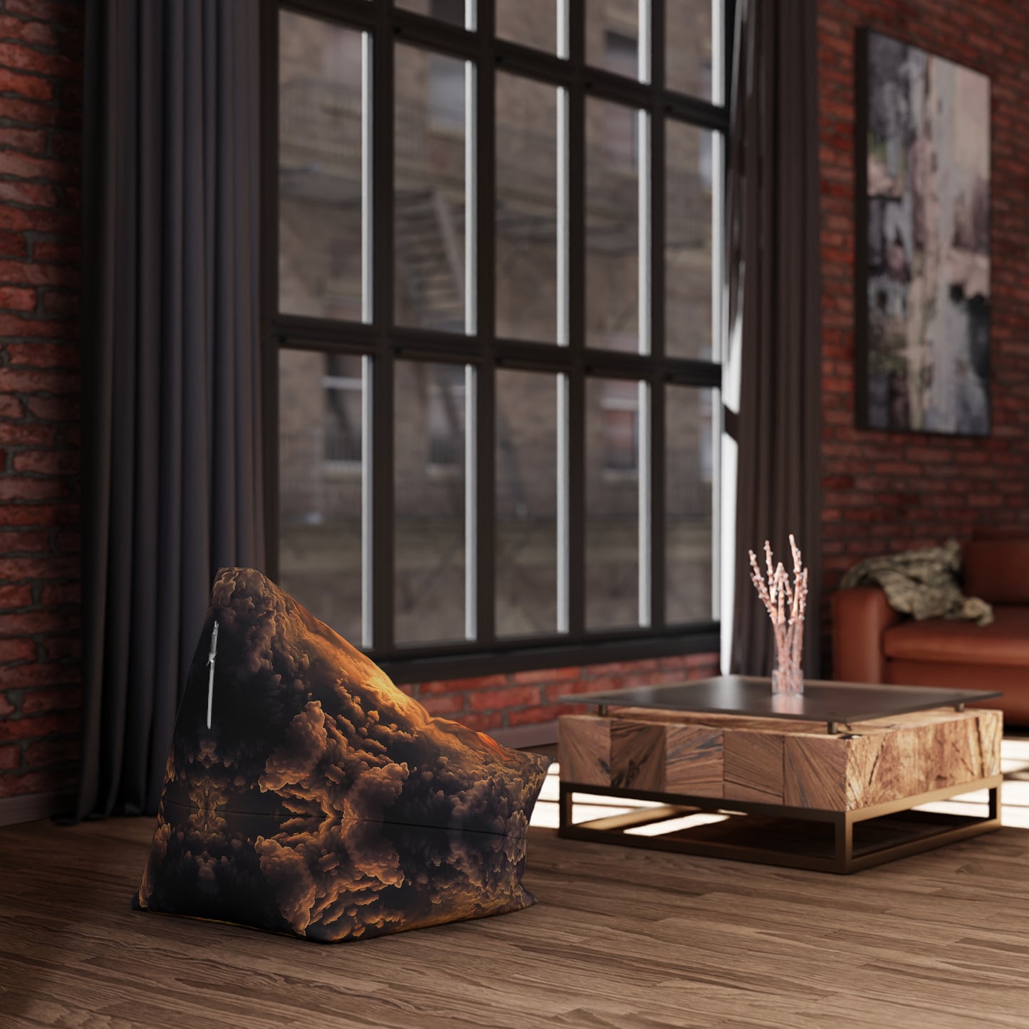 "Adieu" BEAN BAG CHAIR COVER