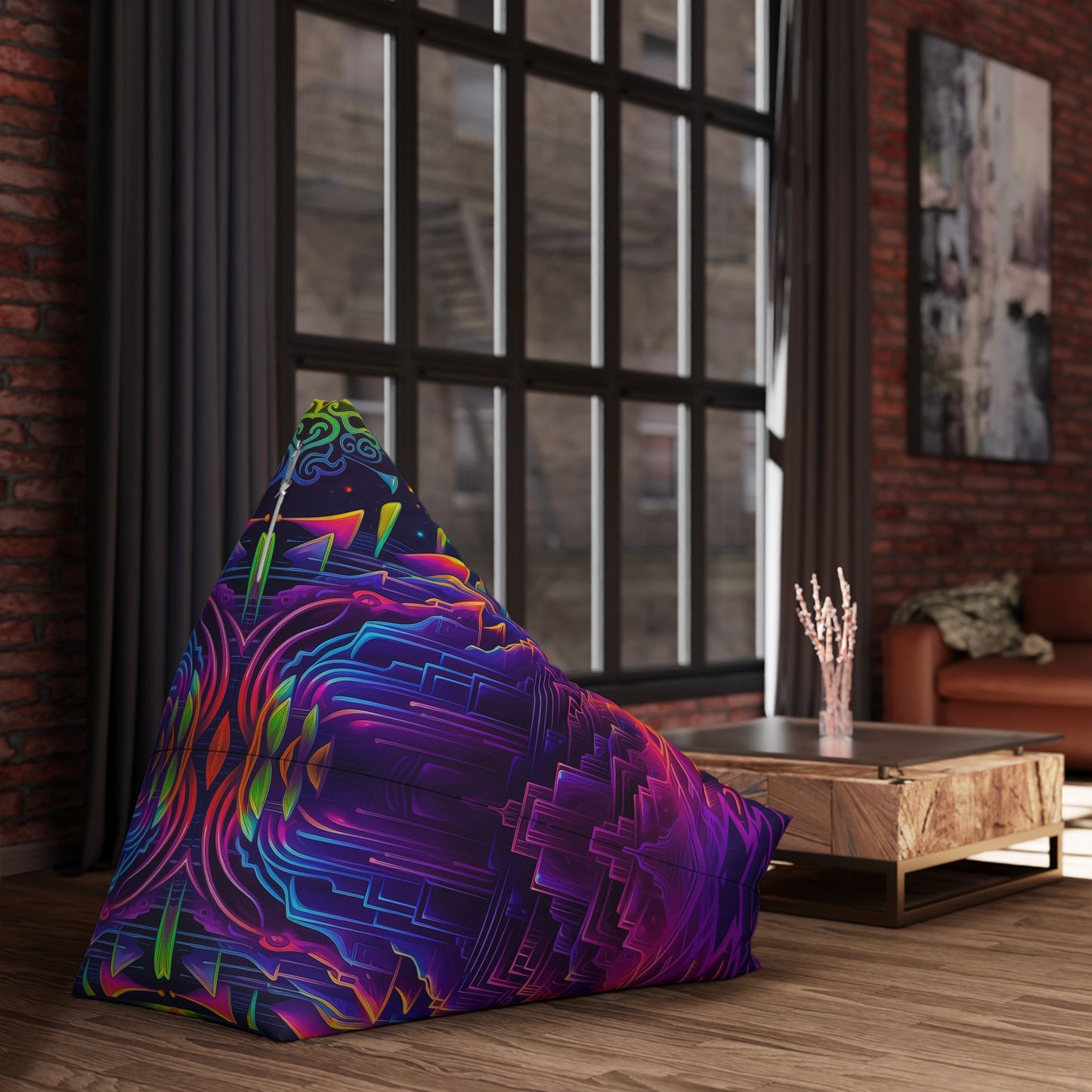 "Maze of Life" BEAN BAG CHAIR COVER