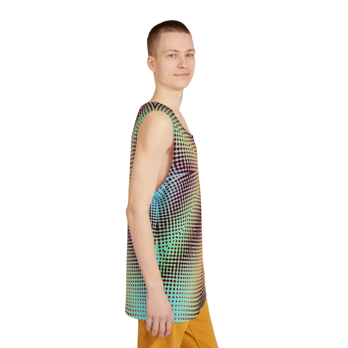 "Morphing Cycles Beach" MEN'S TANK TOP