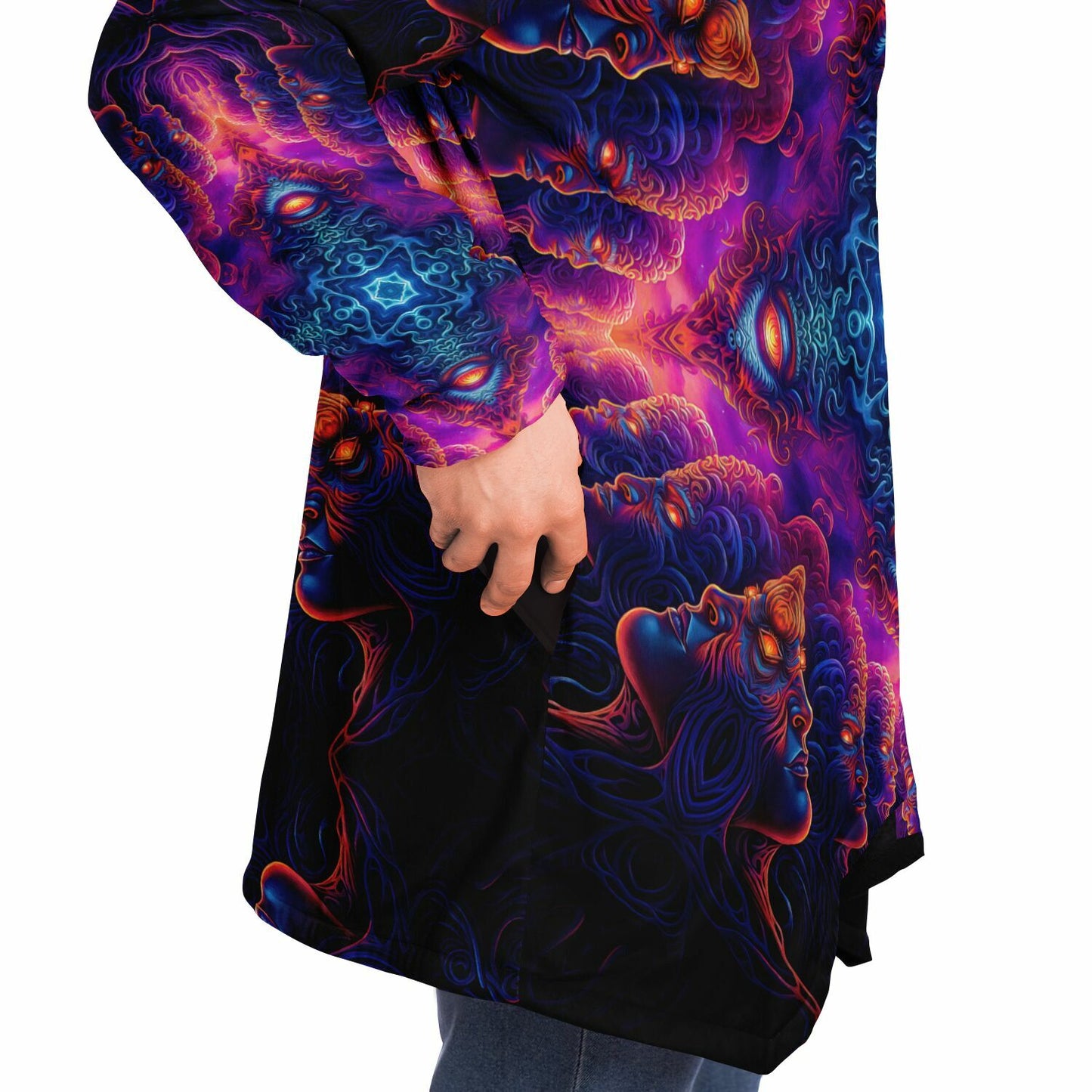 "The Watchers Square" HOODED CLOAK