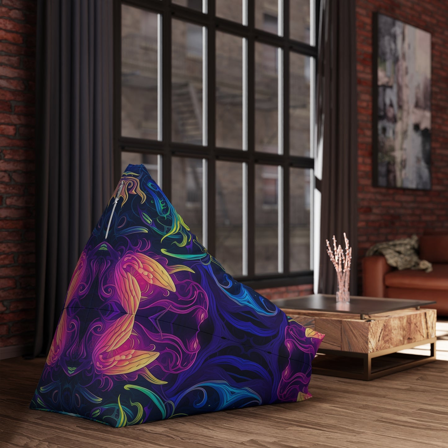 "Orchidious V3" BEAN BAG CHAIR COVER