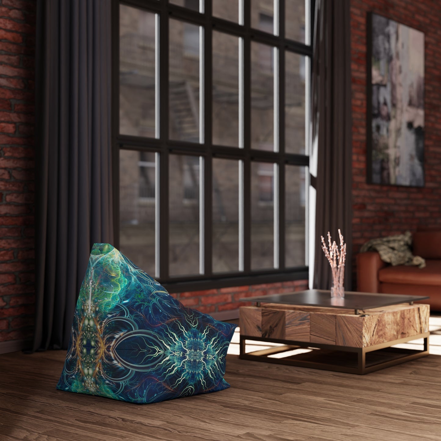 "Blossom Flip" BEAN BAG CHAIR COVER