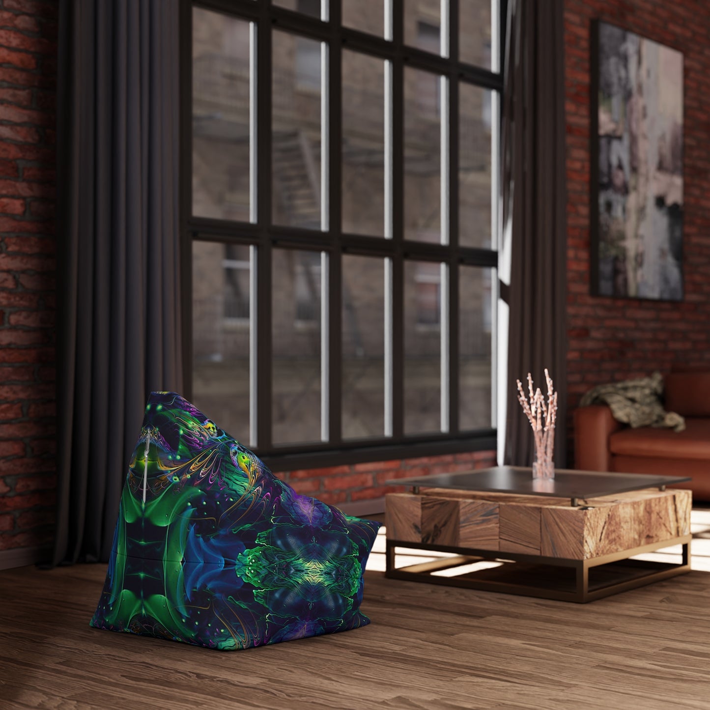 "Awakened" BEAN BAG CHAIR COVER