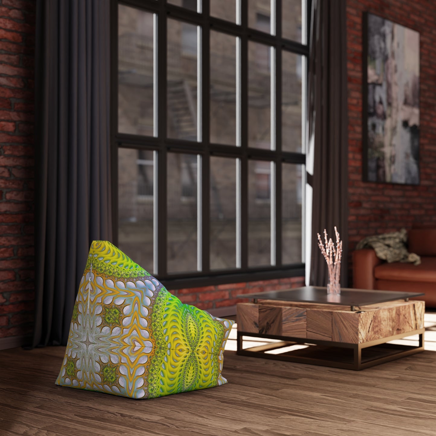 "Activation Initiated" BEAN BAG CHAIR COVER