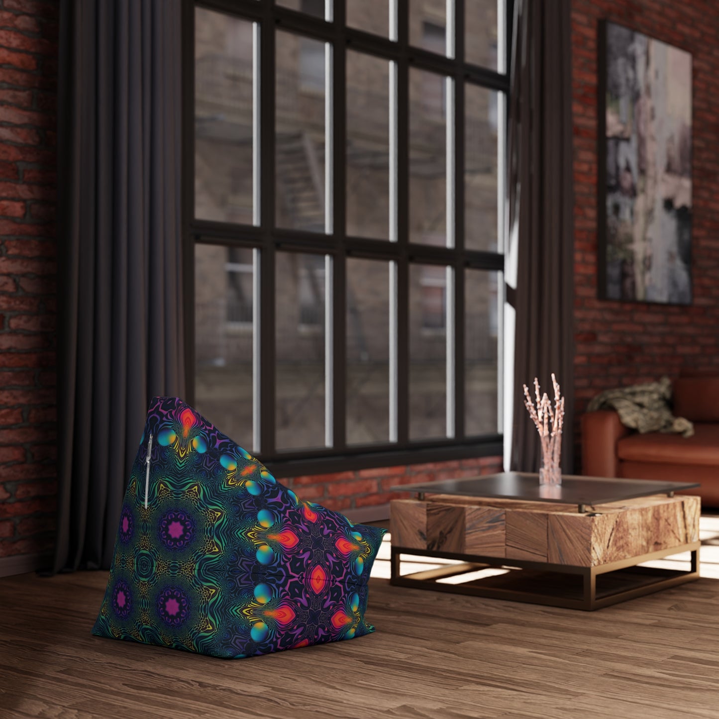 "Cosmic Fingerprint V2" BEAN BAG CHAIR COVER