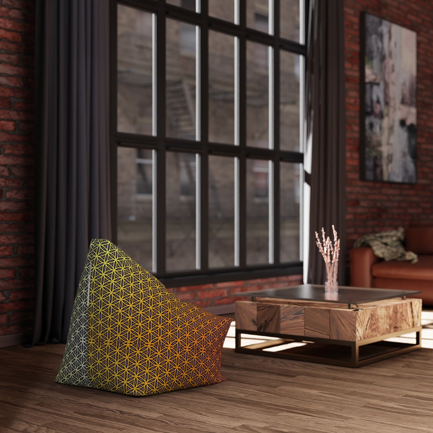 "Wook Flower" BEAN BAG CHAIR COVER