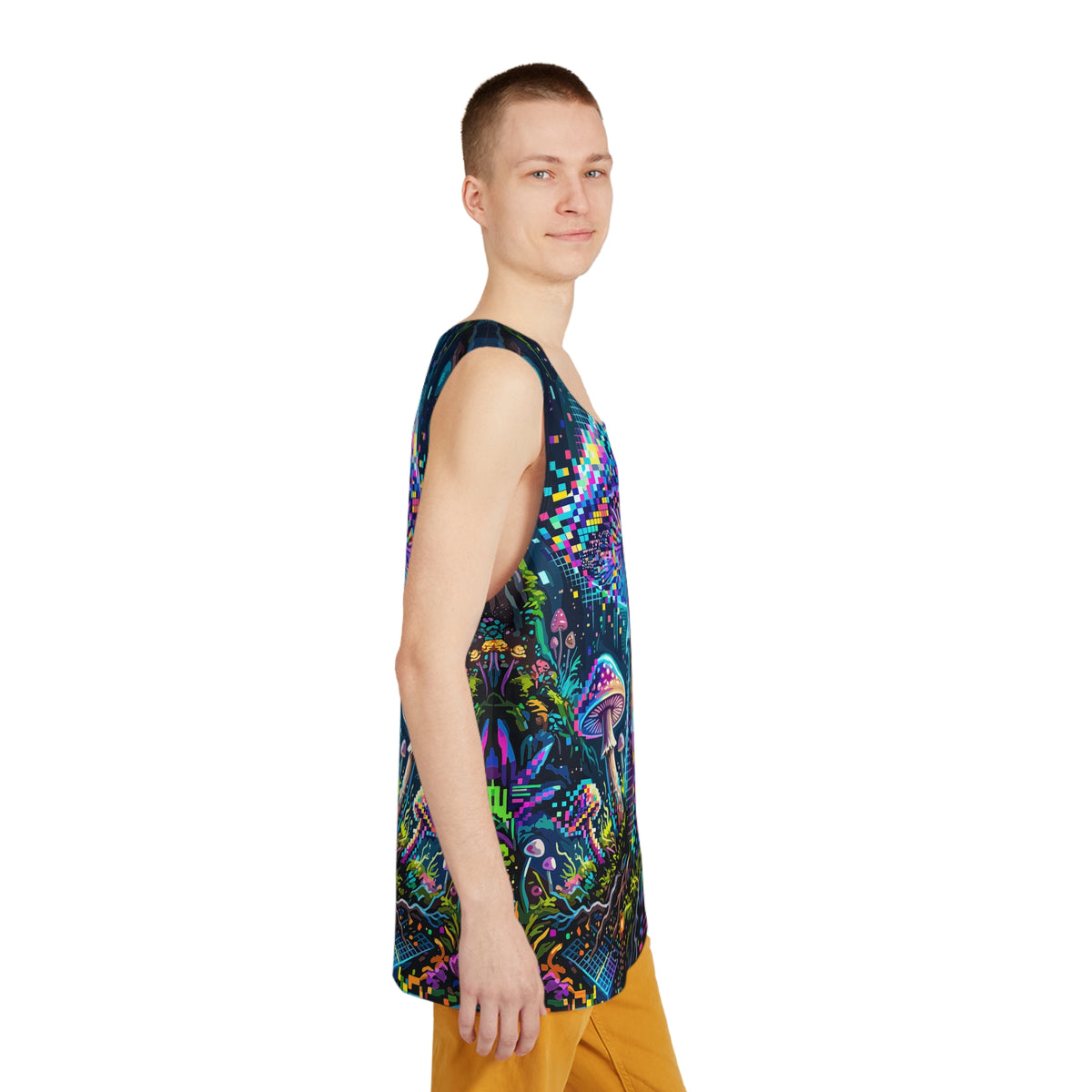 "Digital Forest" MEN'S TANK TOP