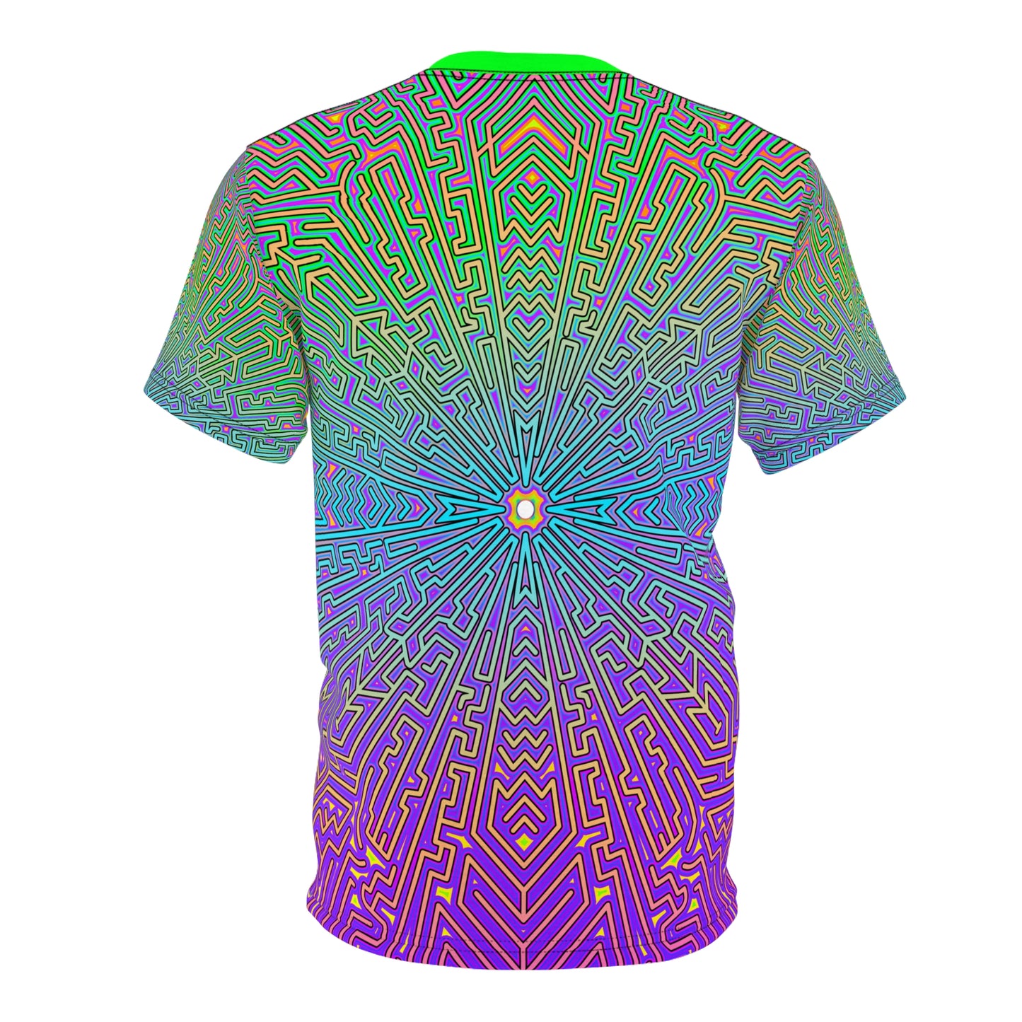 Overhead view of the 'Corteca V2' t-shirt design.