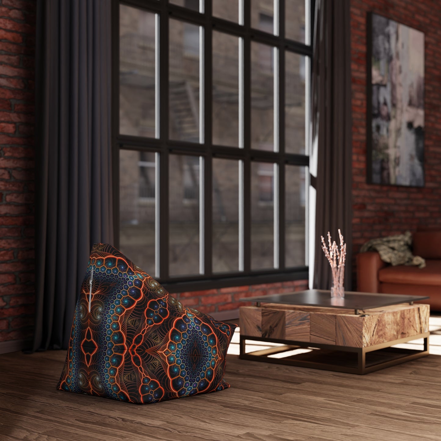 "Starry Night" BEAN BAG CHAIR COVER