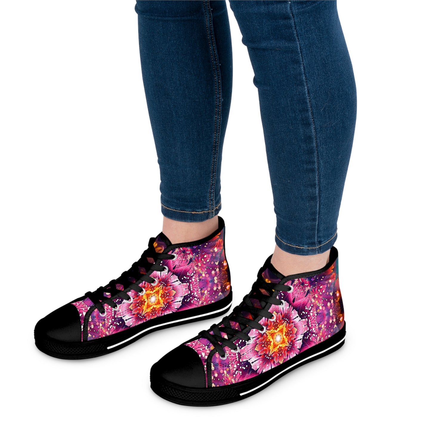 "Endless Mallow" WOMEN'S HIGH TOP SNEAKERS