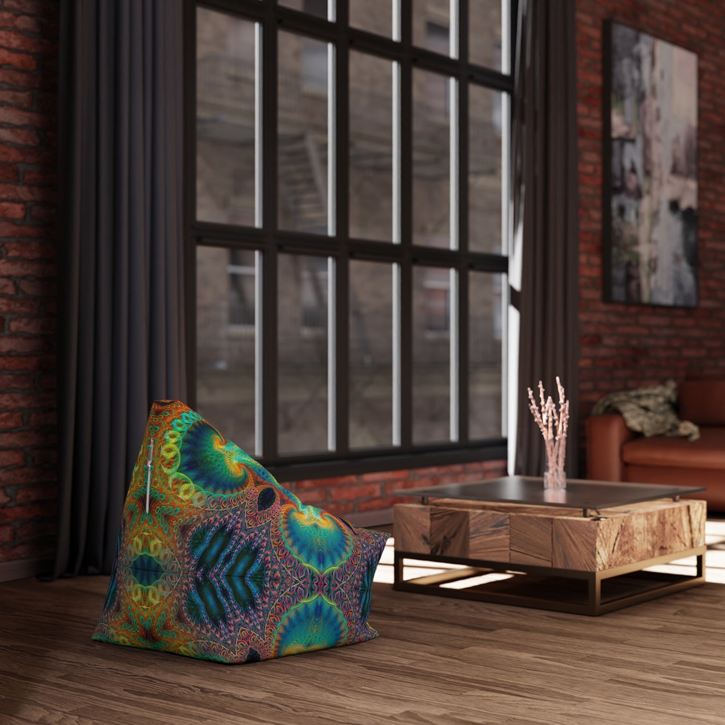 "Free Your Mind" BEAN BAG CHAIR COVER