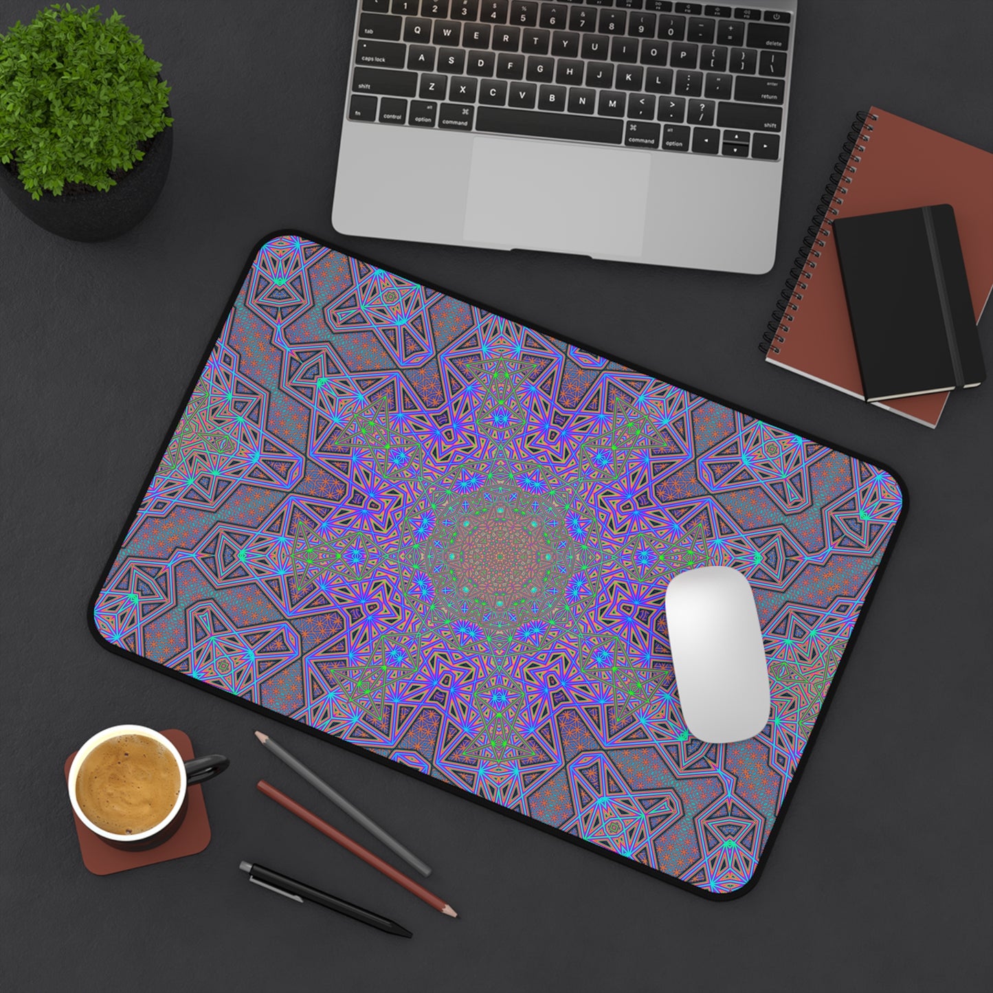 "Chaos of Tron" DESK MAT (12x18)(12x22)(15.5x31)