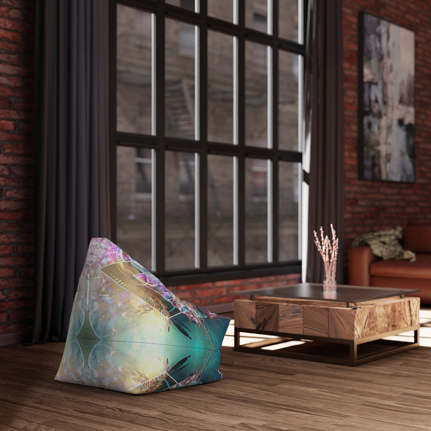 "Primordial Soup" BEAN BAG CHAIR COVER