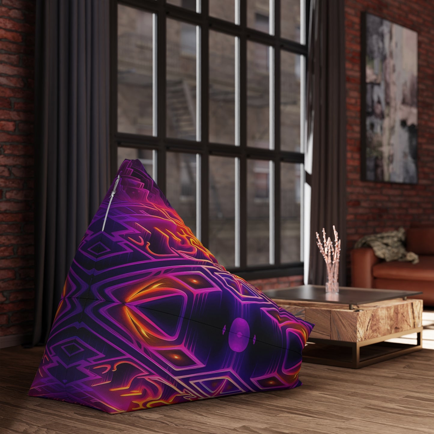 "Maze of Life V3" BEAN BAG CHAIR COVER