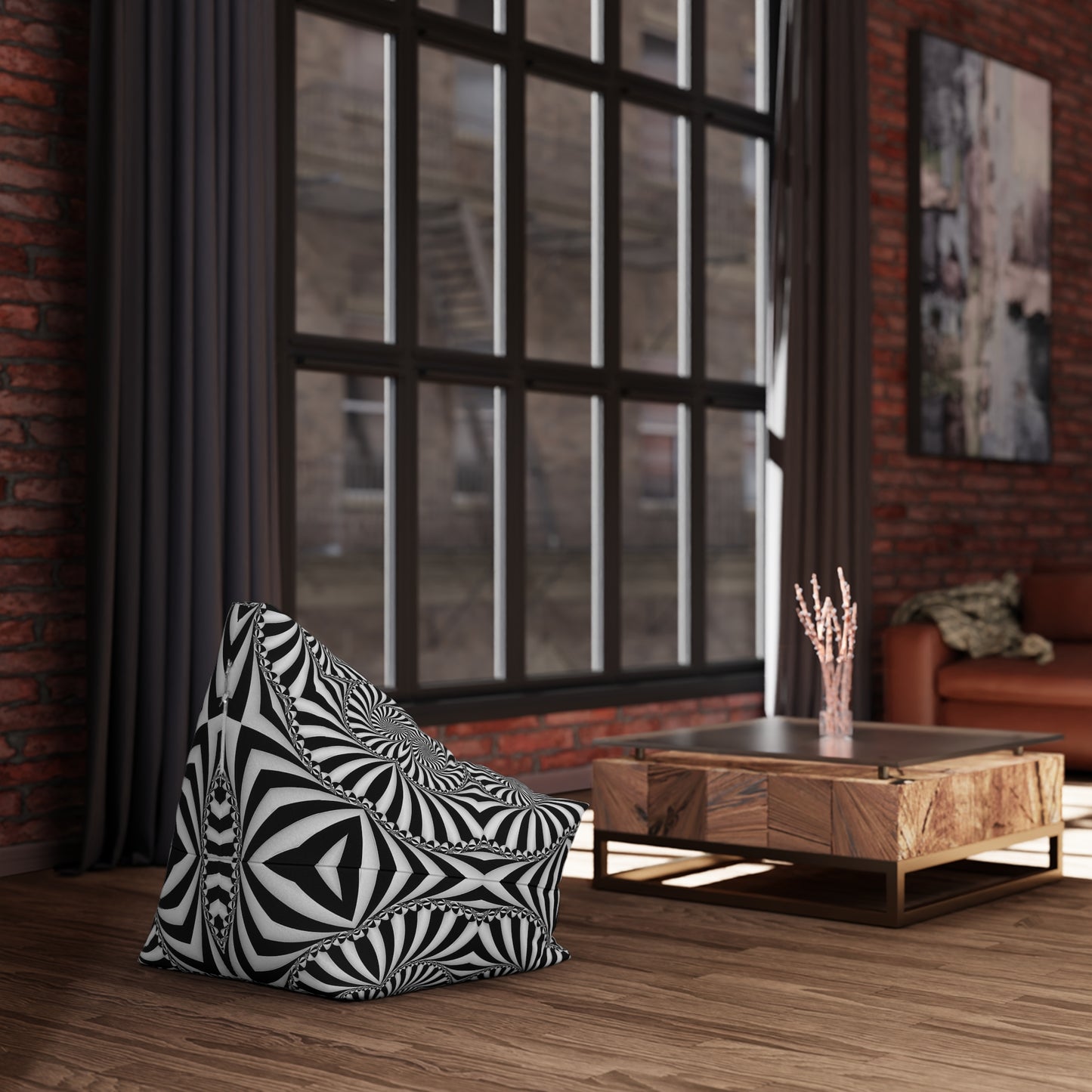 "The Illusionist" BEAN BAG CHAIR COVER