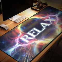 "Relax" DESK MAT / MOUSE PAD (12x18)(12x22)(15.5x31)