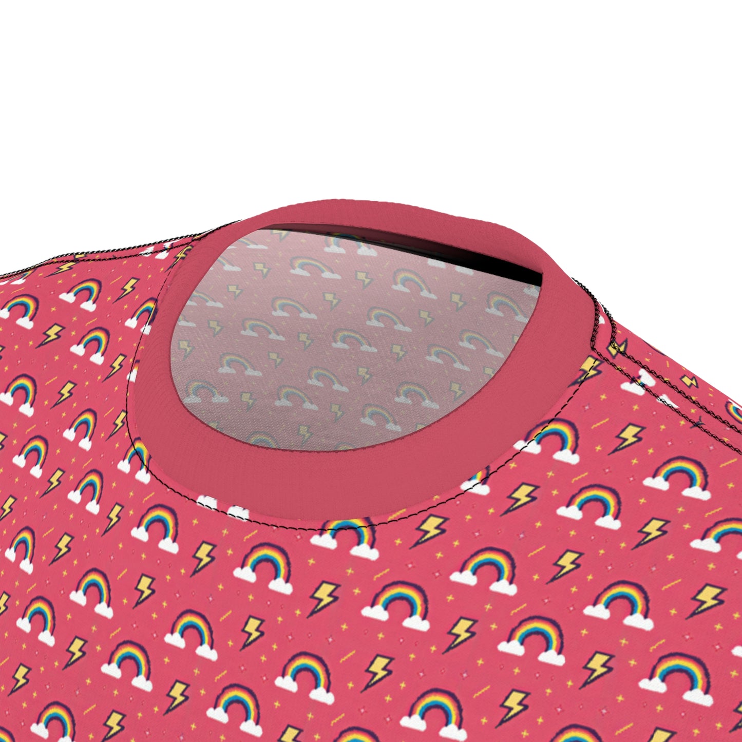 "Rainbows and Lightning Pink" PREMIUM TEE