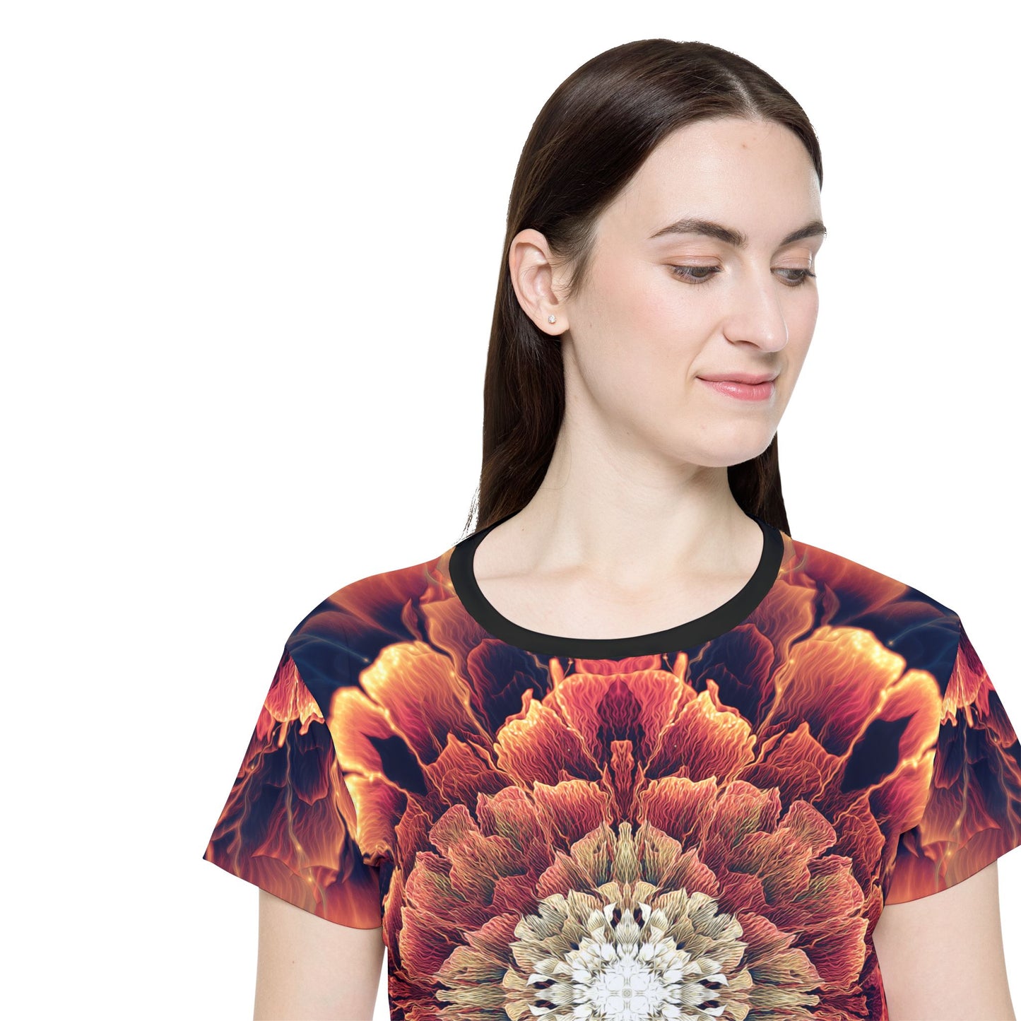 "Mandala Bloom" (WOMEN'S) SPORT TEE