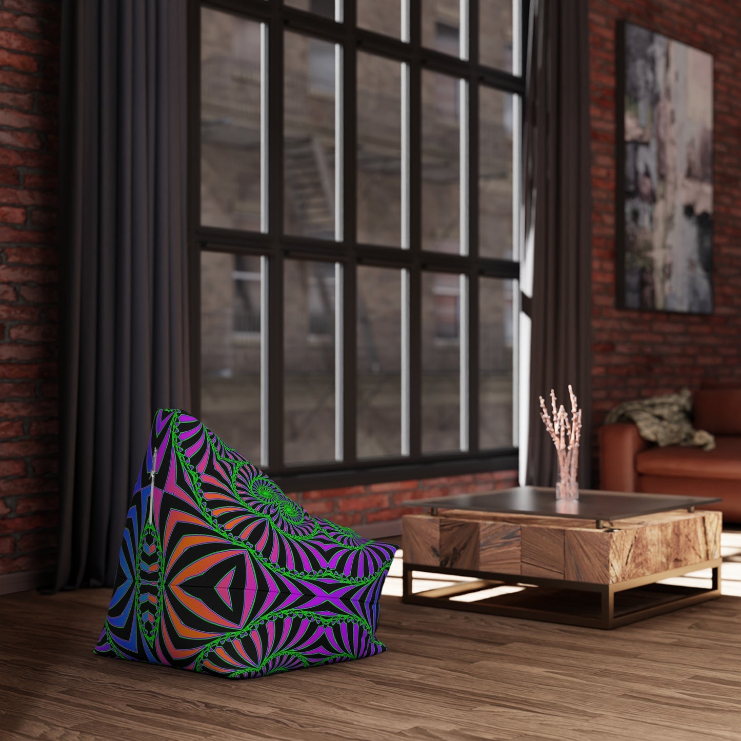 "The Illusionist Colored" BEAN BAG CHAIR COVER