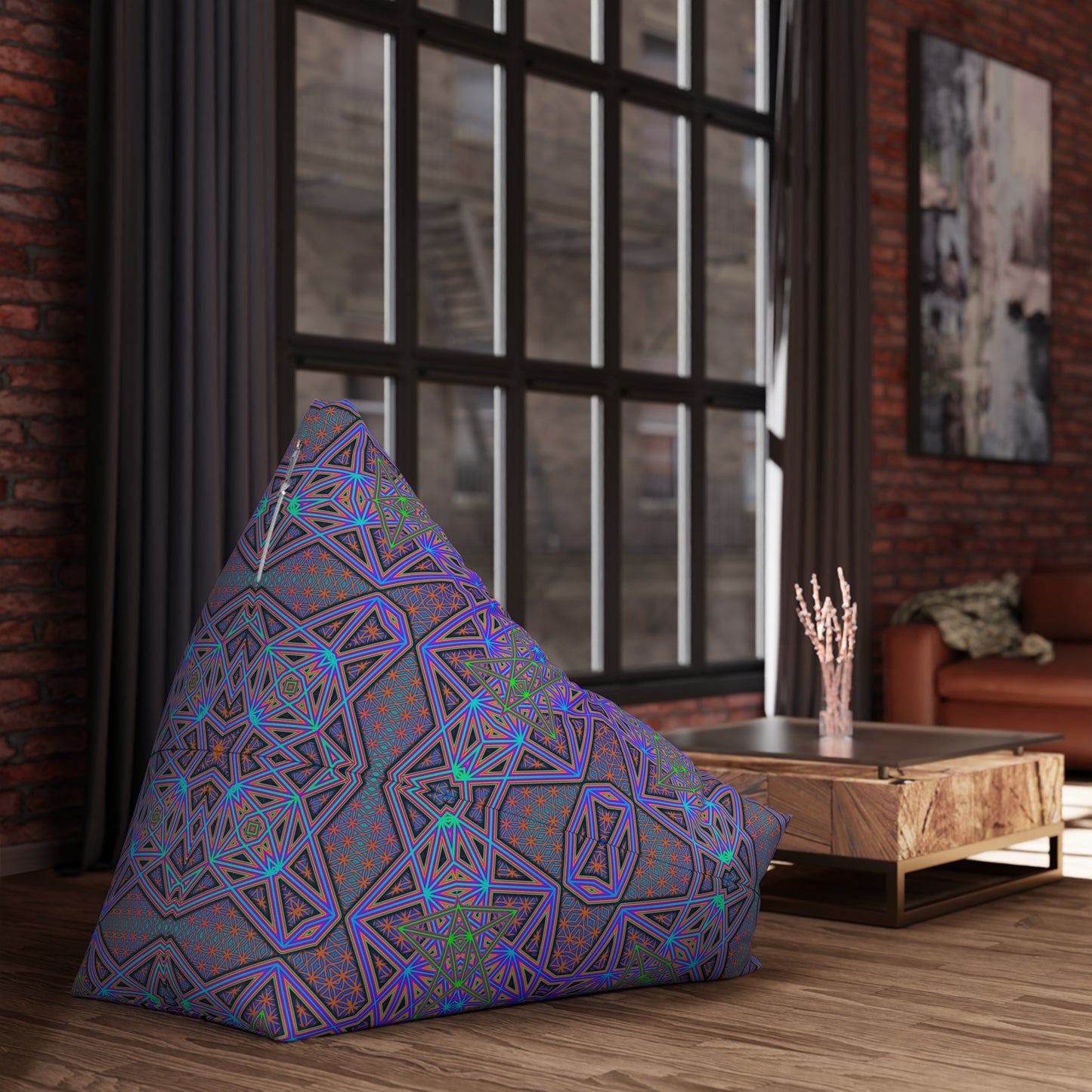 "Chaos of Tron" BEAN BAG CHAIR COVER