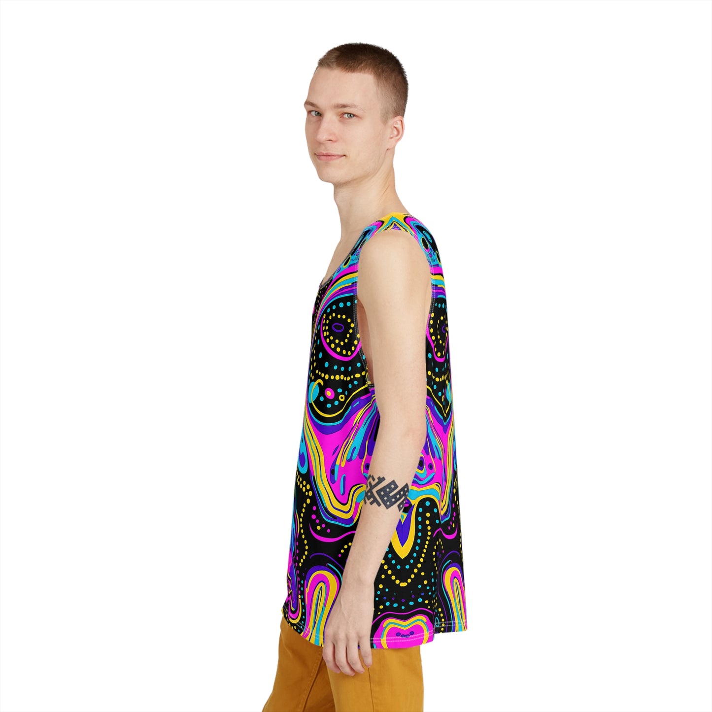 "Neon-Ray Vision" MEN'S TANK TOP
