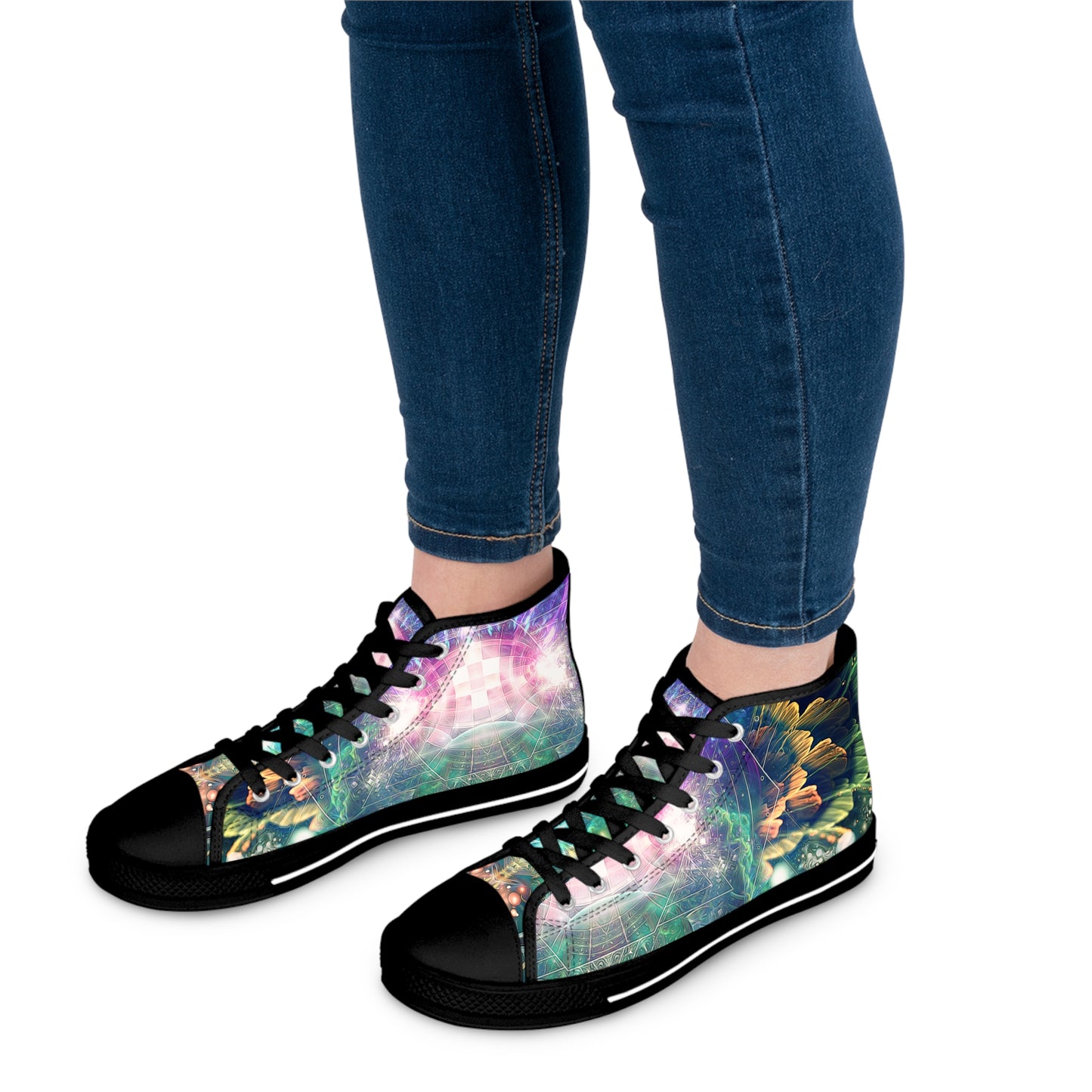 "Nectar / Blossom V2" WOMEN'S HIGH TOP SNEAKERS