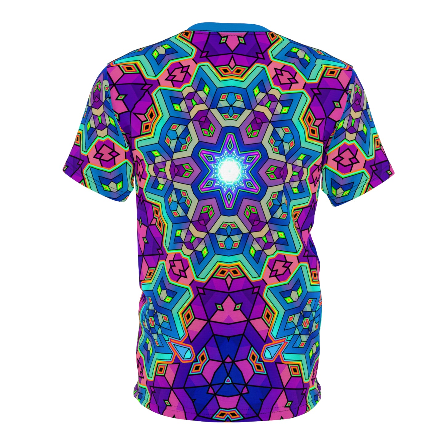 Overhead view of the 'Possibly Possible' t-shirt design.