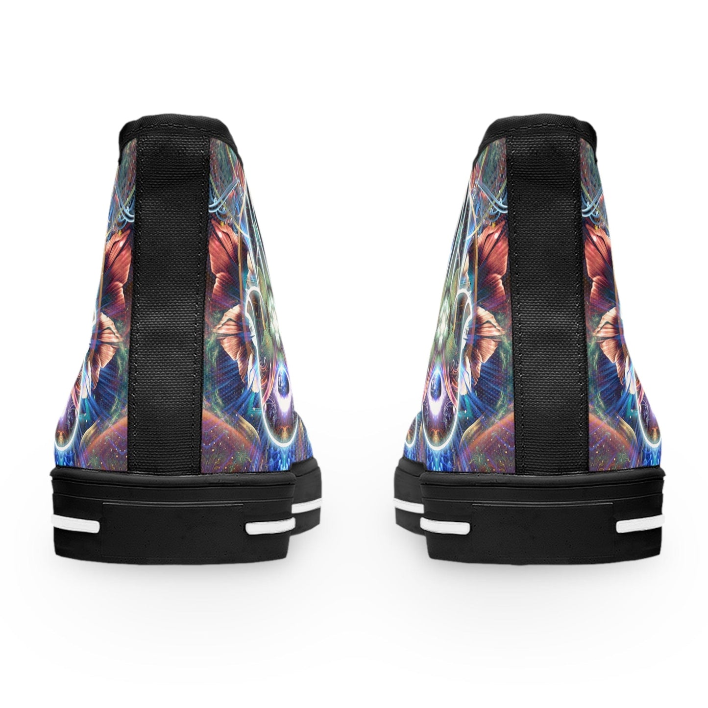 "Divine Protection" WOMEN'S HIGH TOP SNEAKERS