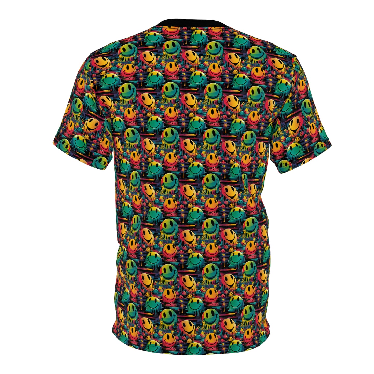 "Smiley Green Yellow Pattern" PREMIUM TEE