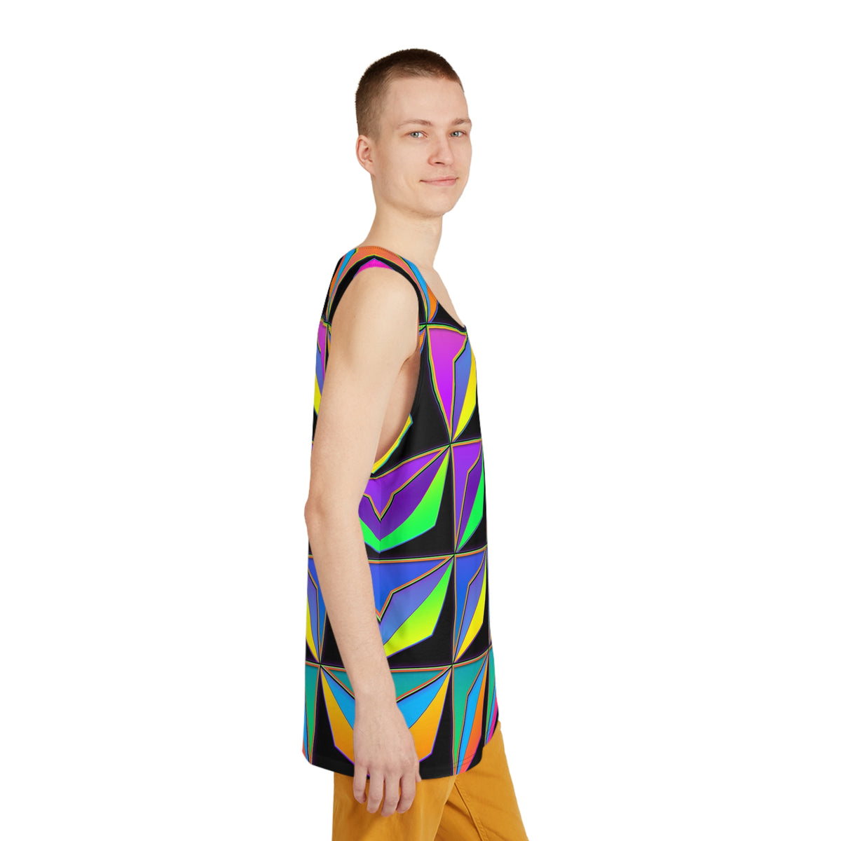 "Angled Angles" MEN'S TANK TOP