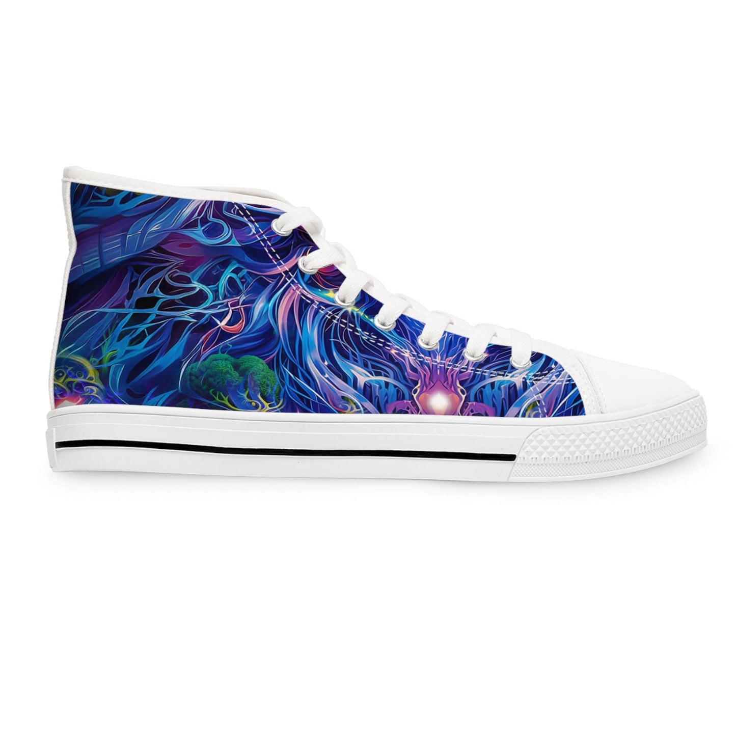 "The Sacred Vine" WOMEN'S HIGHT TOP SNEAKERS