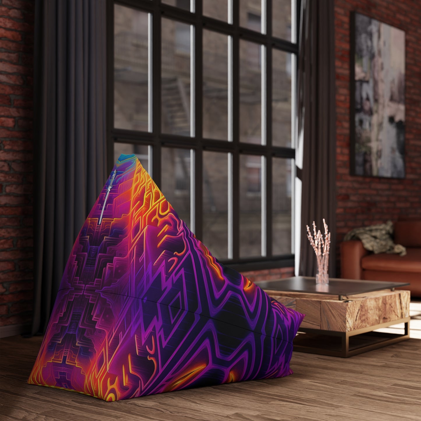 "Maze of Life V2" BEAN BAG CHAIR COVER