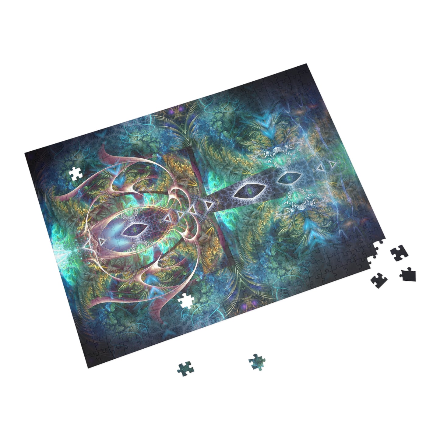 "Fluer de Vie" Jigsaw Puzzle (96, 252, 500, 1000-Piece)