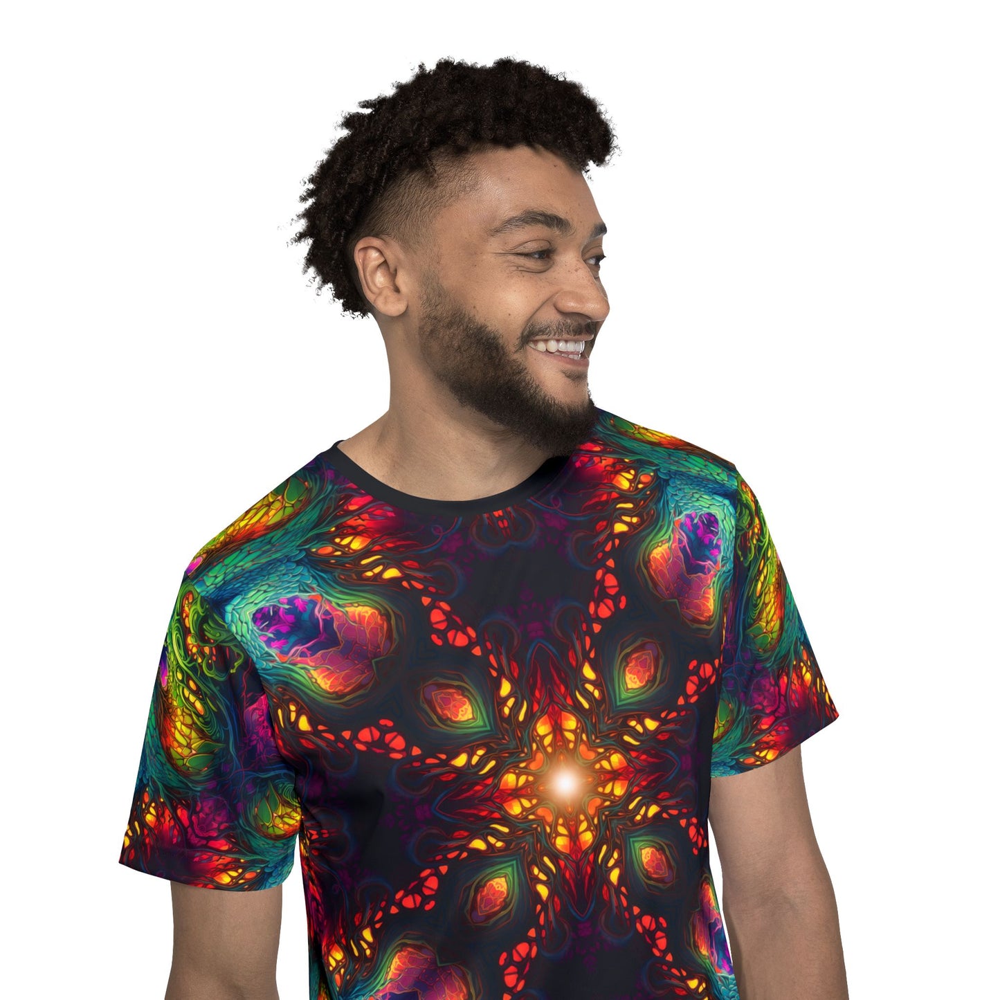 "Seed of Knowledge Mandala" (MEN'S) SPORT TEE