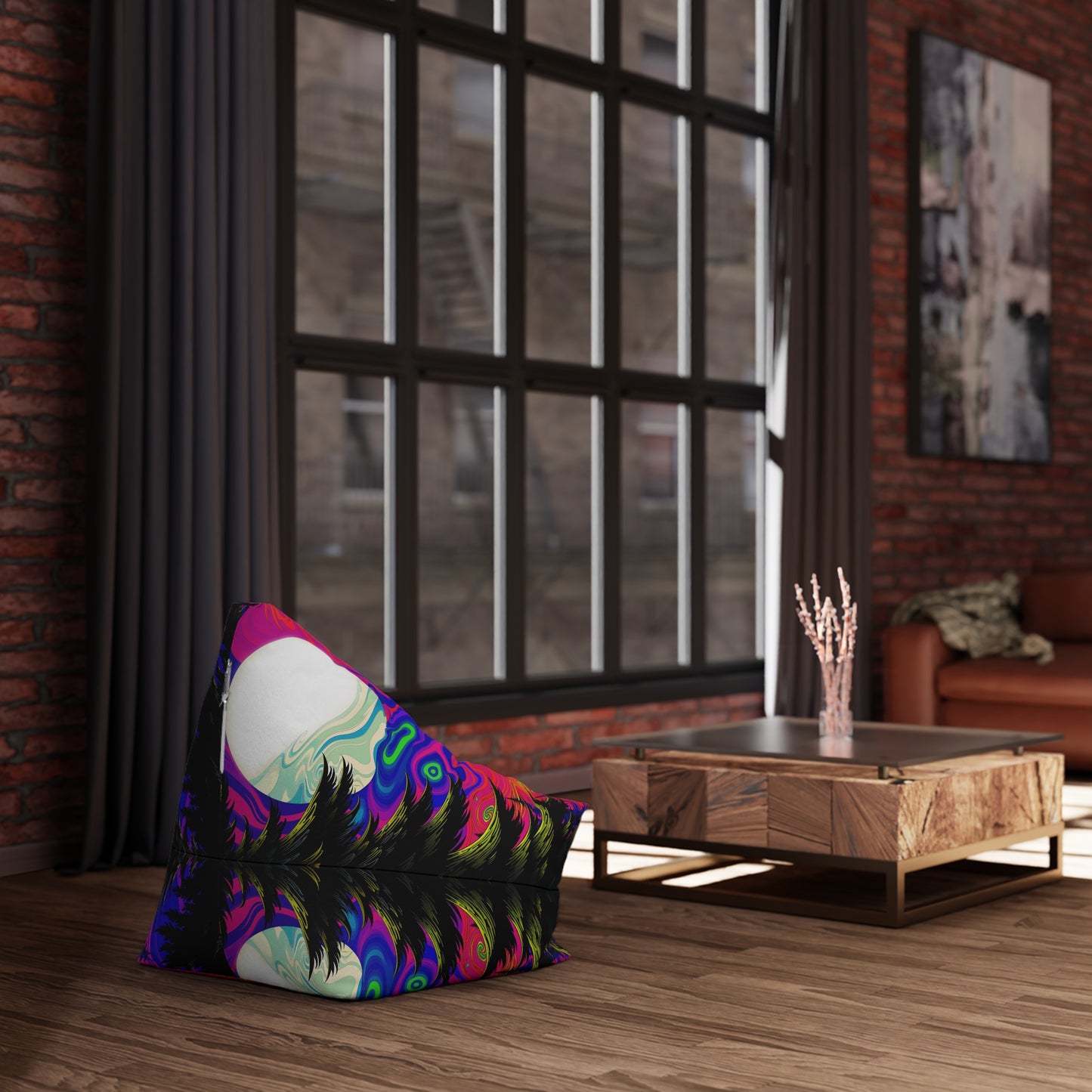 "Mushy Night" BEAN BAG CHAIR COVER