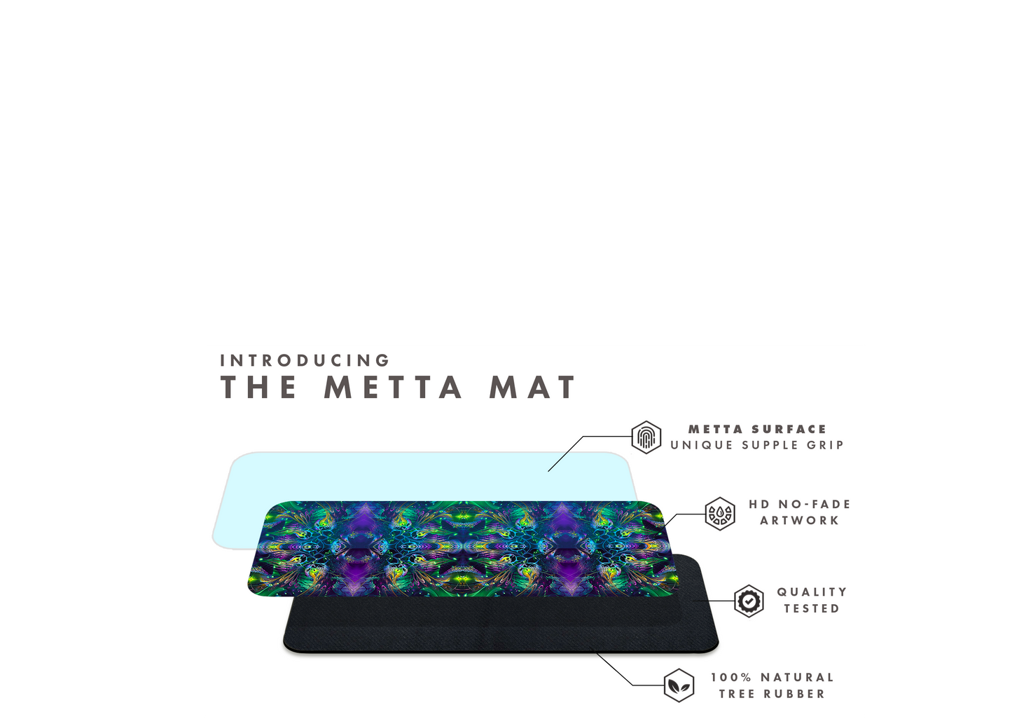 "Awakened (V2)" PREMIUM YOGA MAT