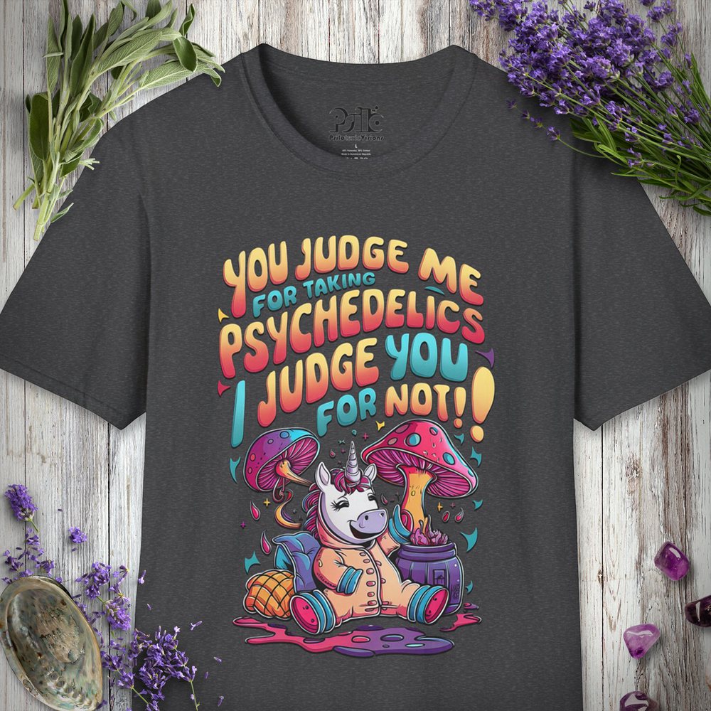 "I Judge You for Not" Unisex SOFTSTYLE T-SHIRT