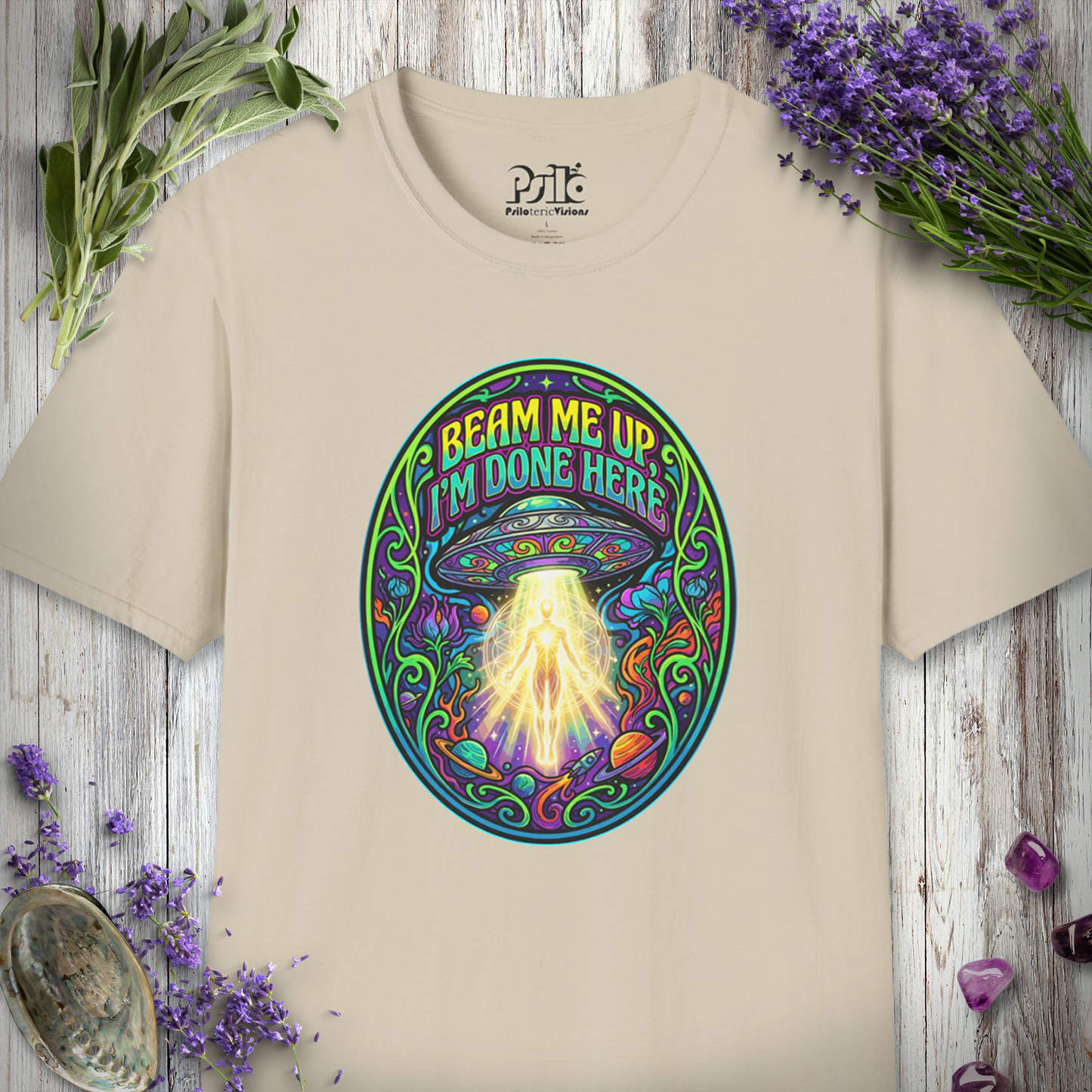 "Beam Me Up" T-SHIRT