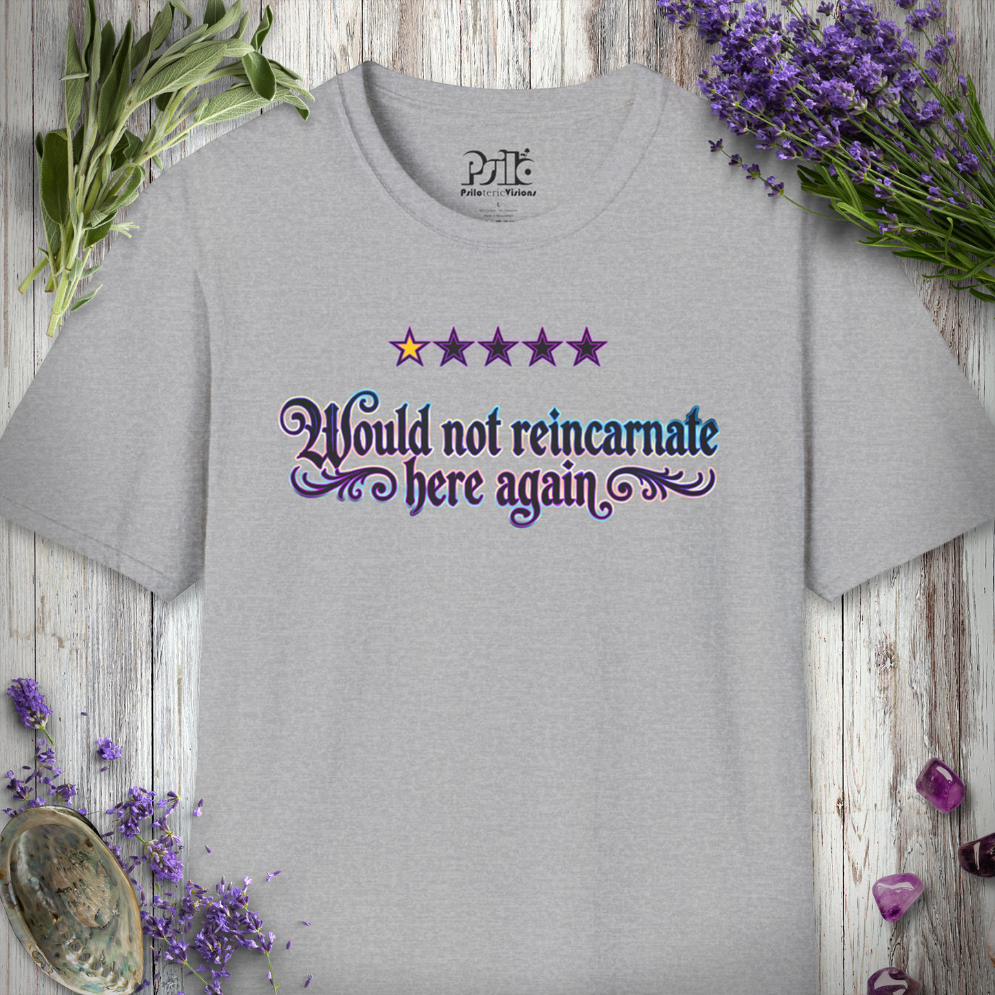 "Would Not Reincarnate - Victorian" T-SHIRT