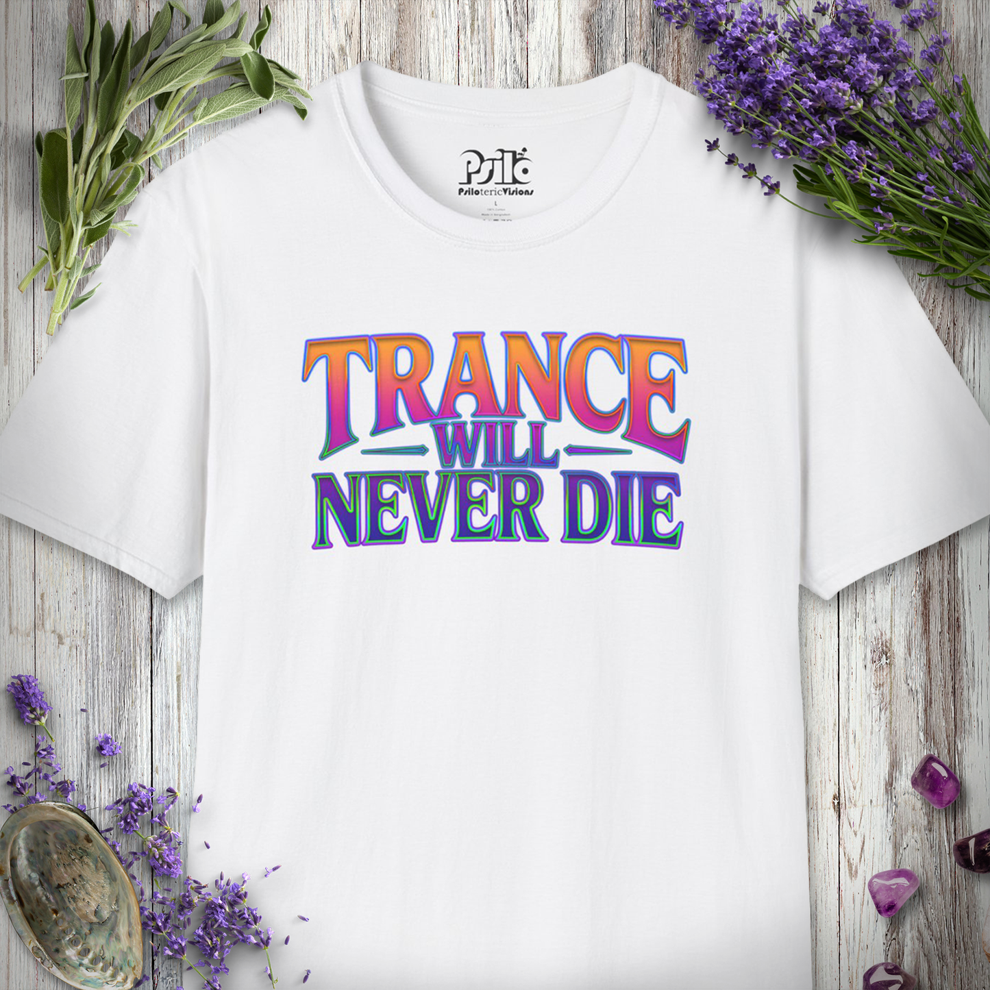 "Trance Will Never Die" T-SHIRT