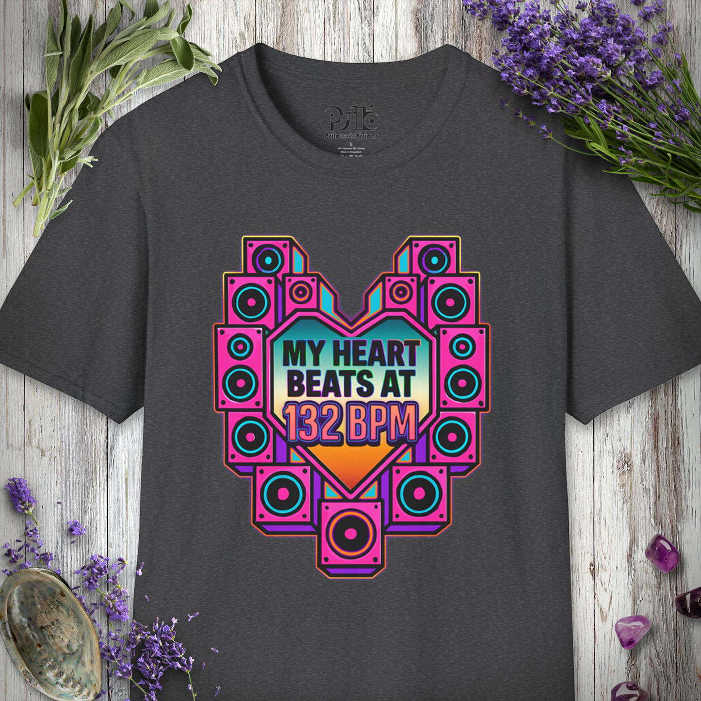 "Heart Beats At 132 BPM" T-SHIRT