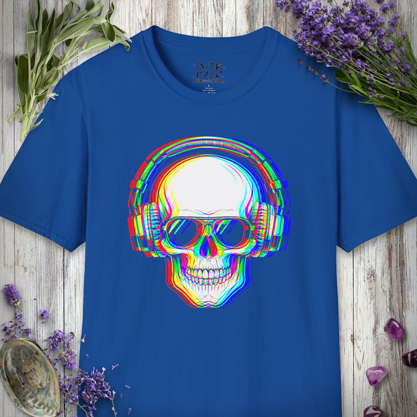 "Skull & Headphones Society" T-SHIRT