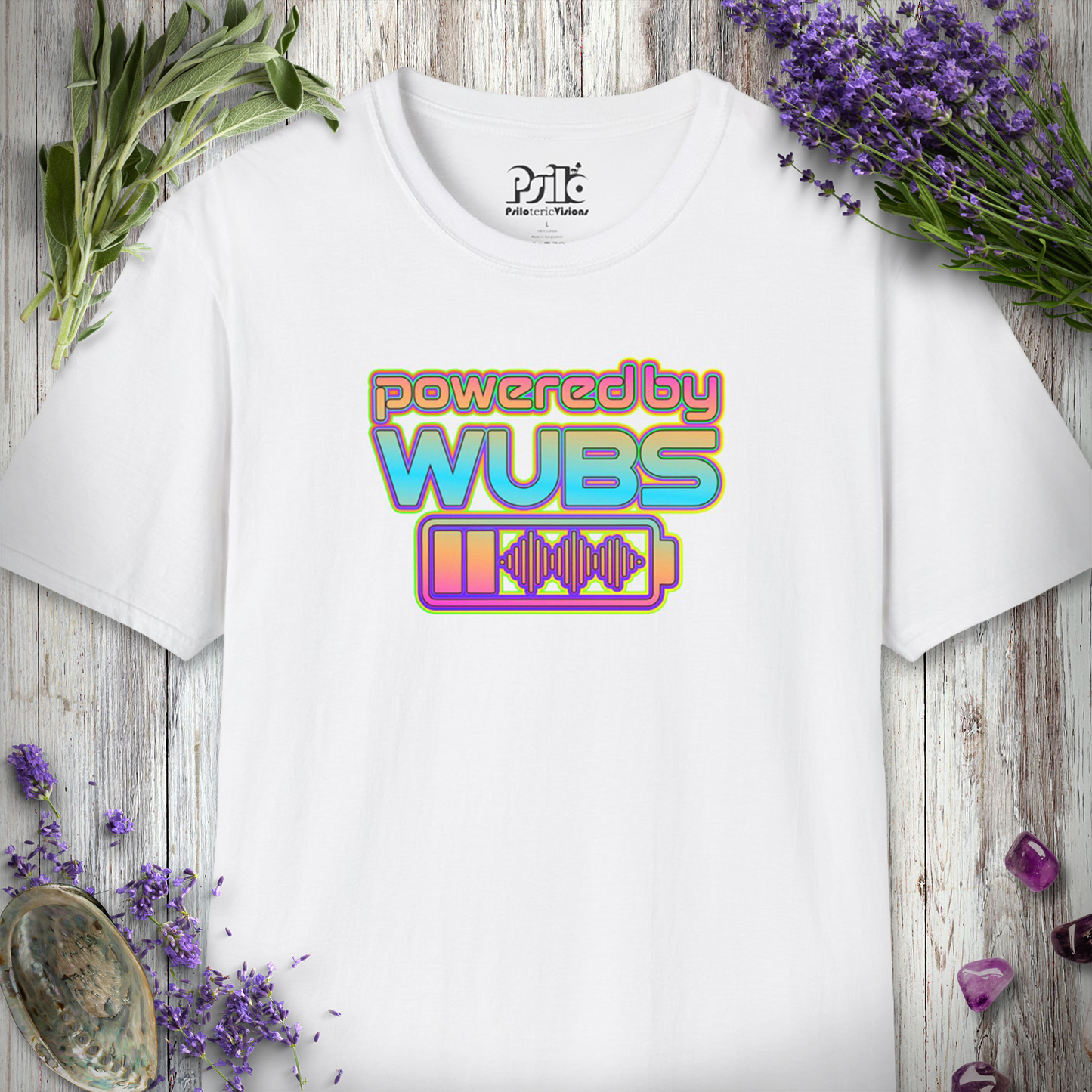 "Powered By Wubs" T-SHIRT
