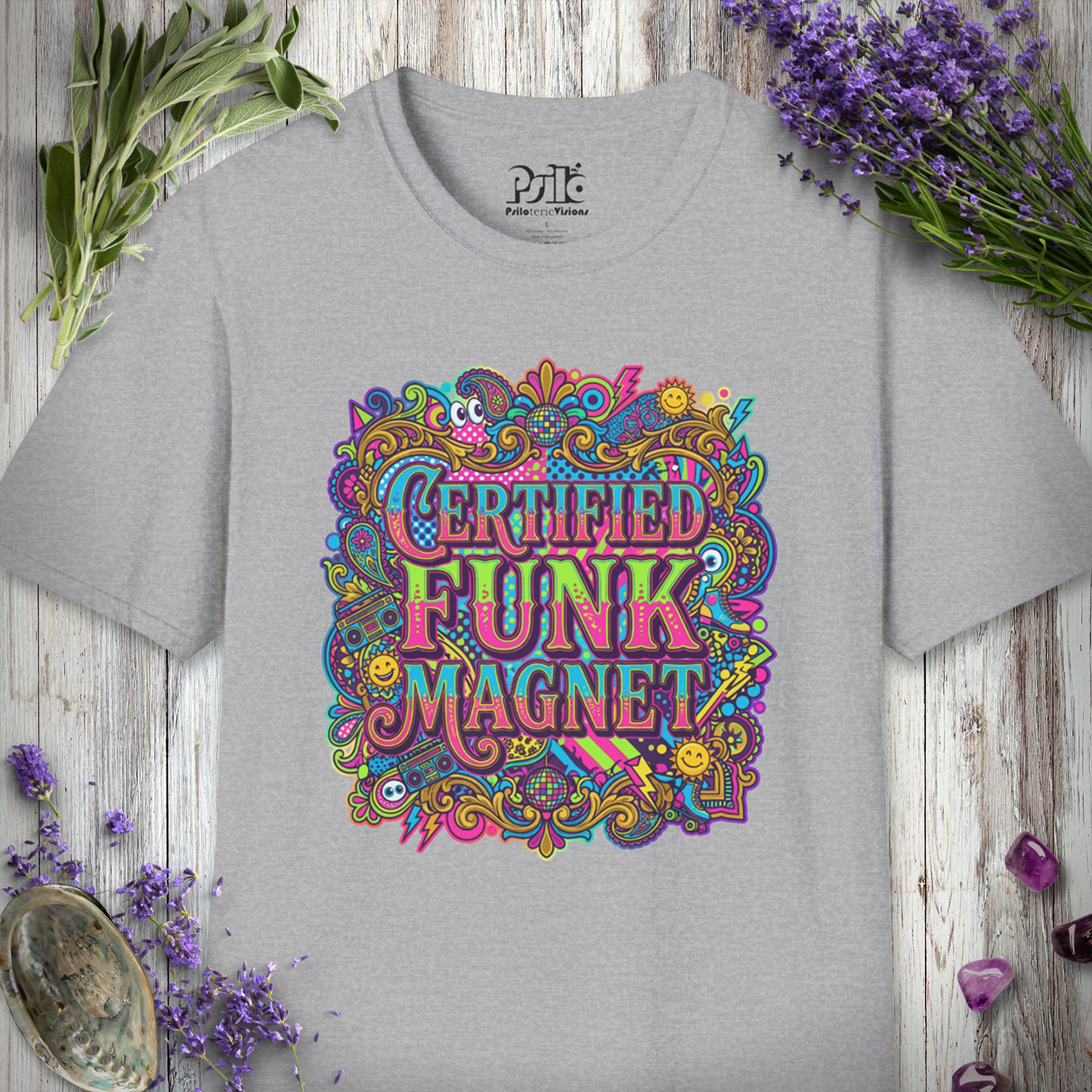 "Certified Funk Magnet" T-SHIRT