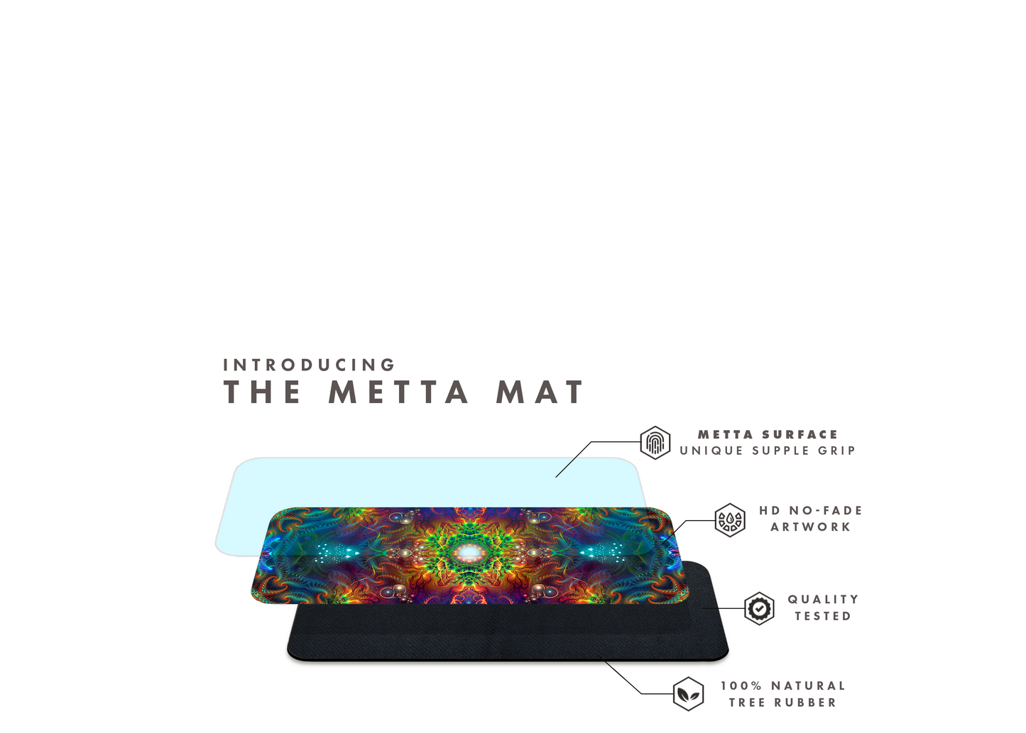 "Photonic" - PREMIUM YOGA MAT