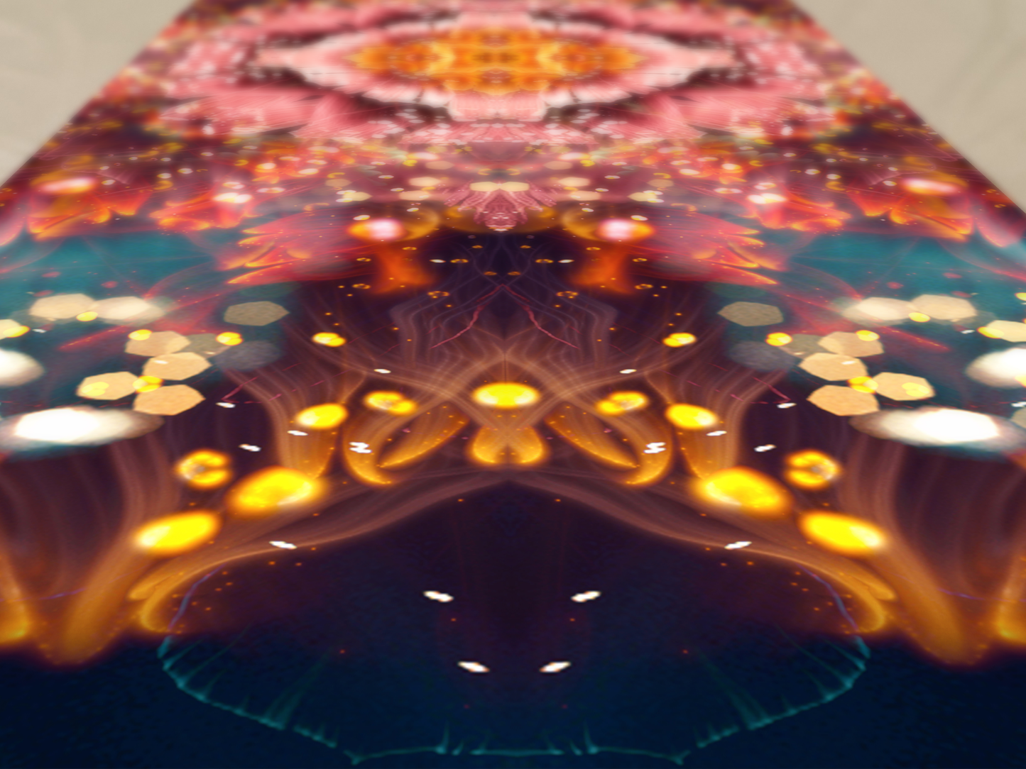 "Reaching for Light" - PREMIUM YOGA MAT