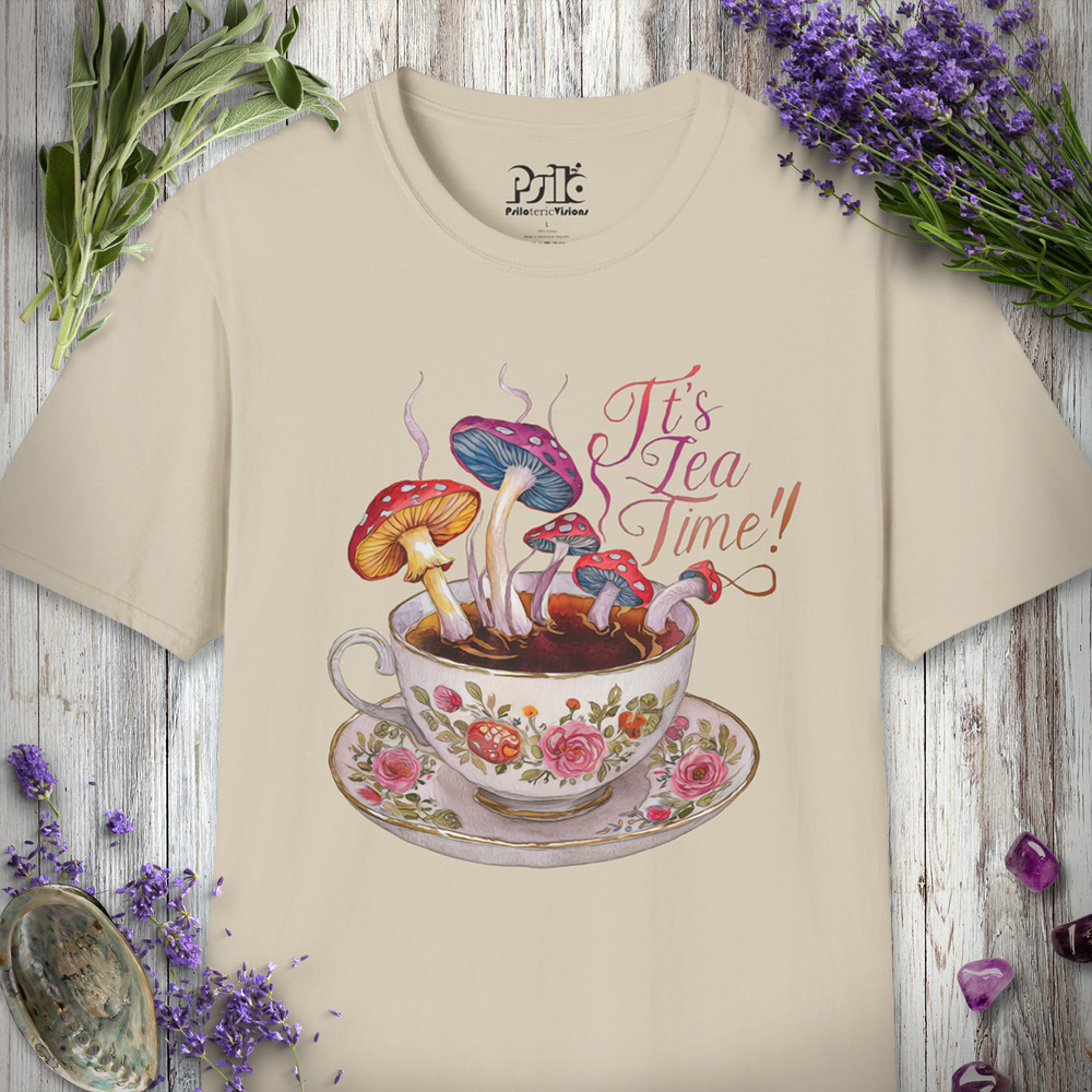"It's Tea Time" Unisex SOFTSTYLE T-SHIRT