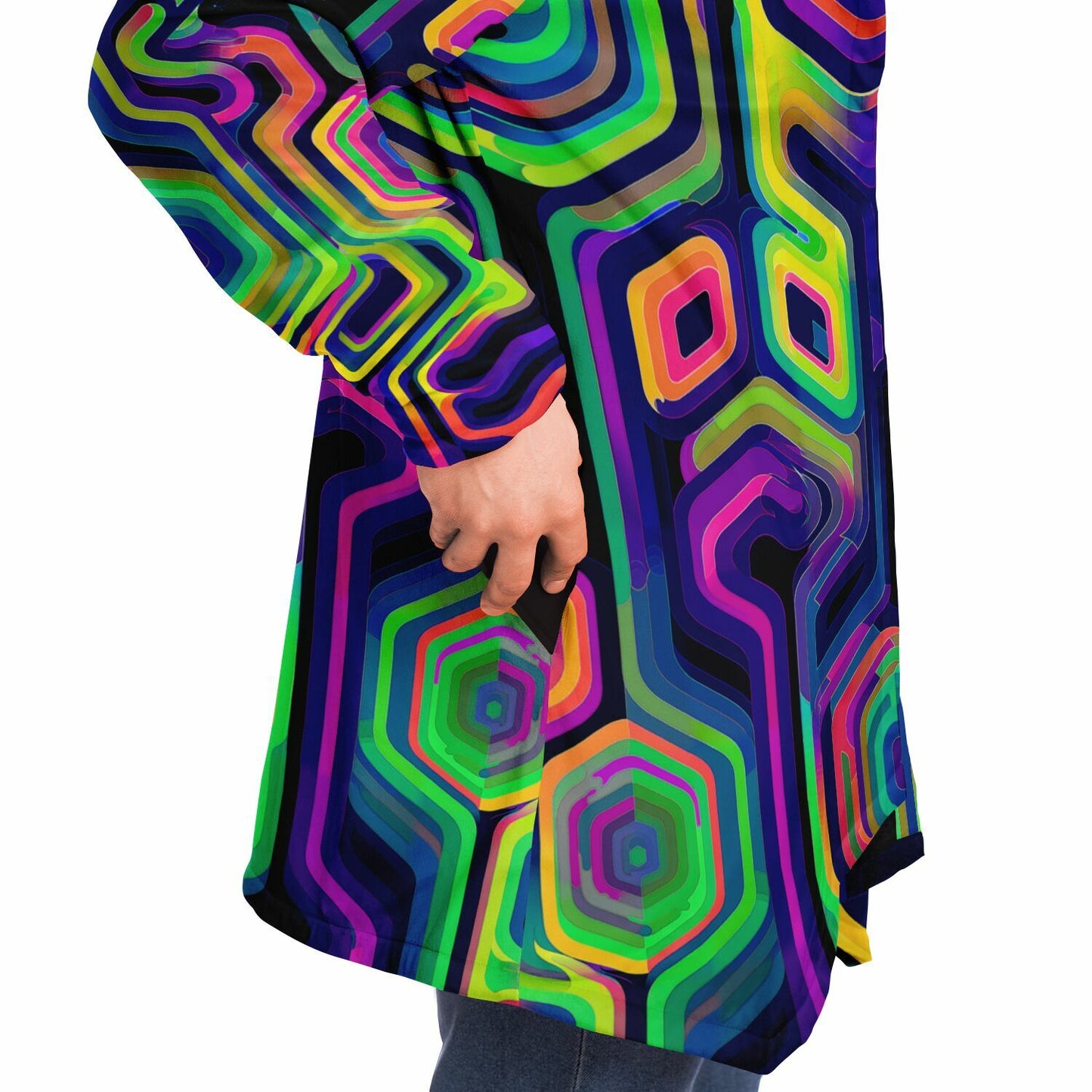 "Tripnotist" HOODED CLOAK