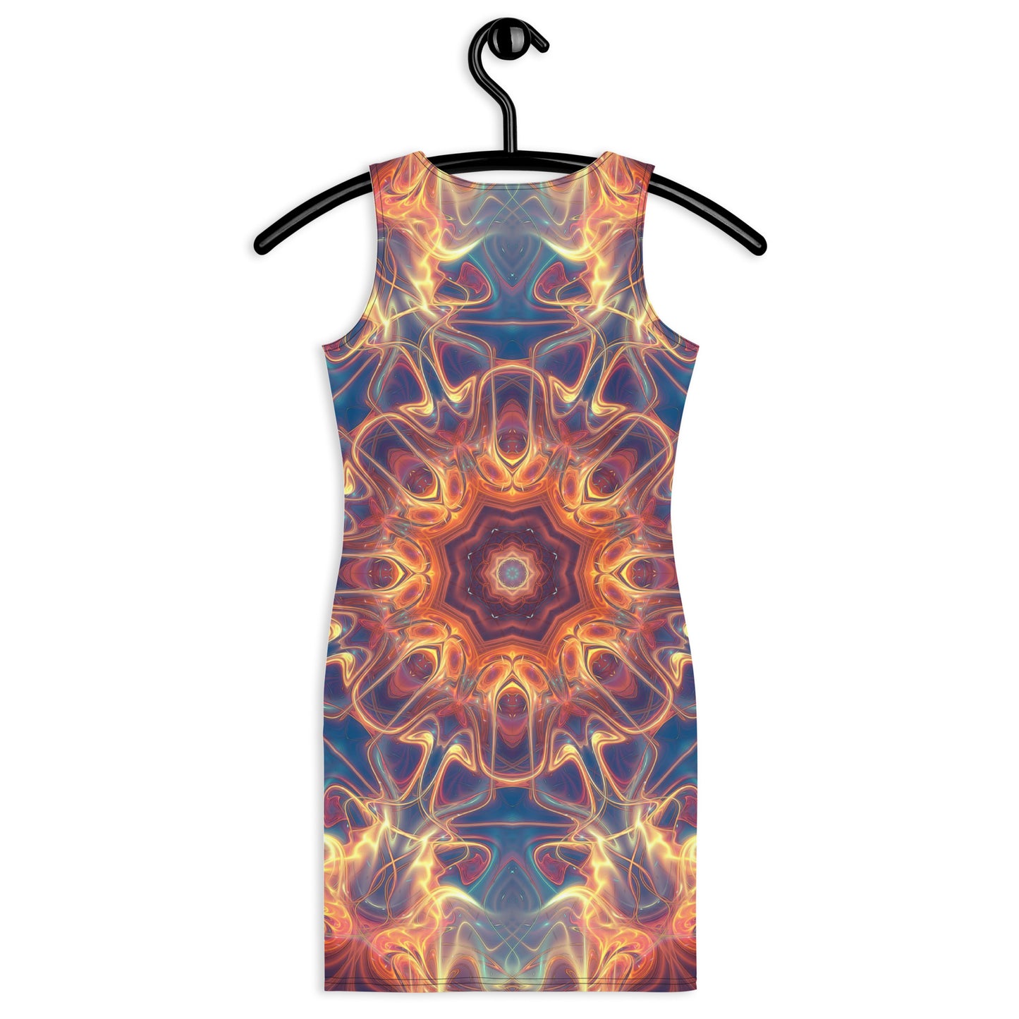 "Aquatic Rays" Bodycon FITTED DRESS