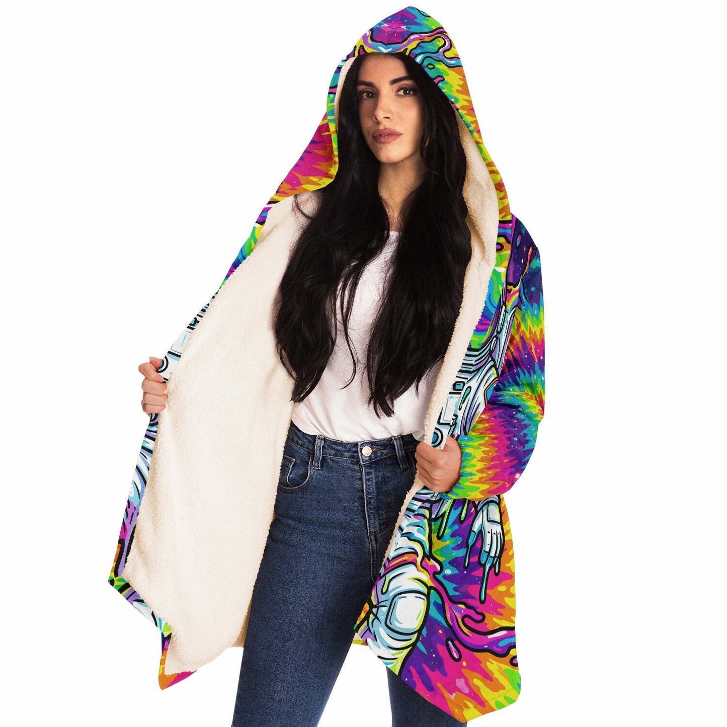 "Astro Burst" HOODED CLOAK